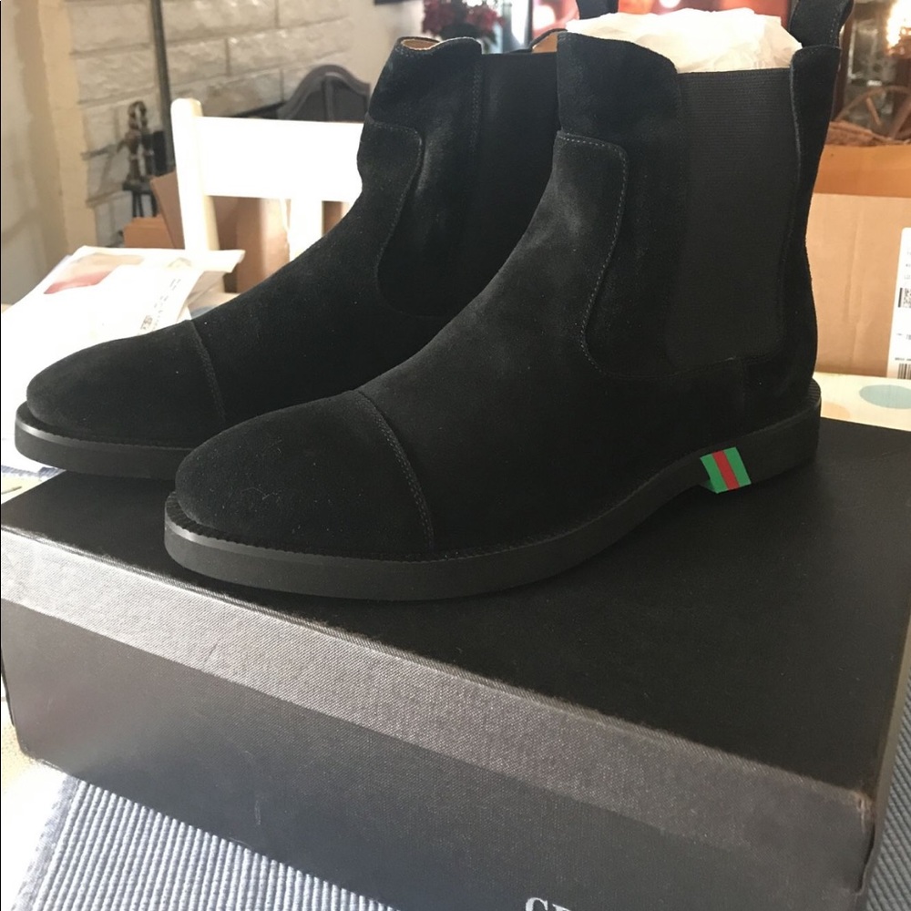 Grimetin custom made Suede Boots size 10-10.5